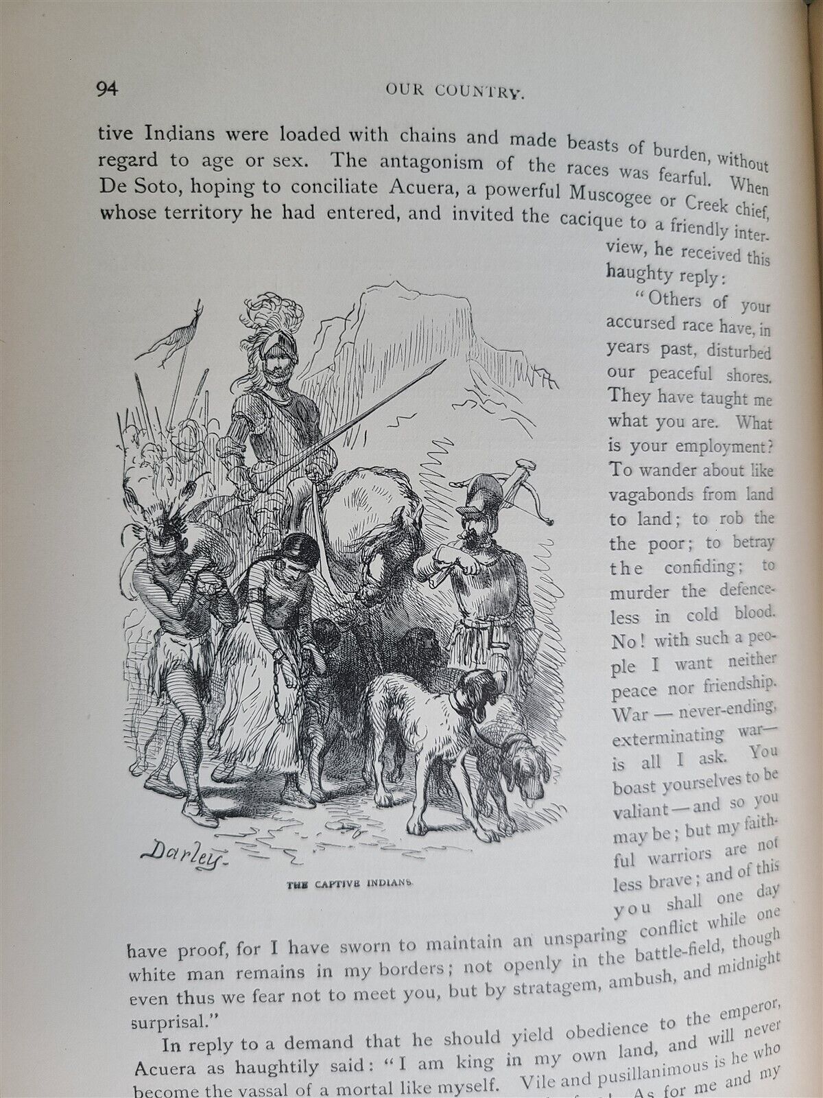 1905 OUR COUNTRY 8 volumes by LOSSING edition de luxe LTD ED antique ILLUSTRATED