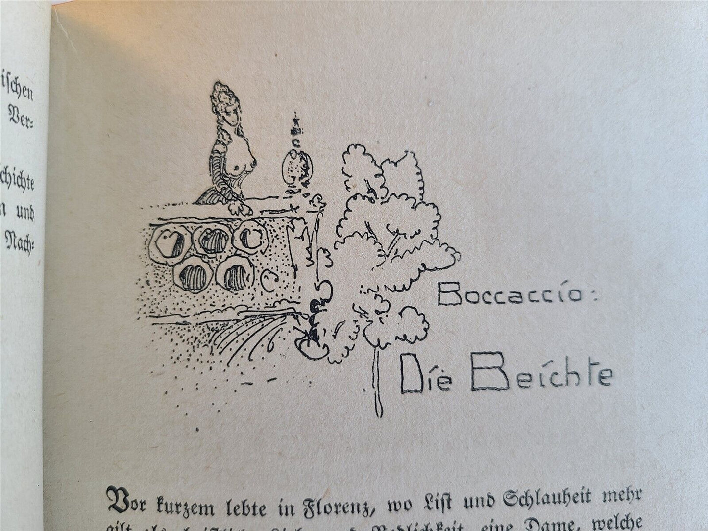 1918 BOOK of LOVE in GERMAN ILLUSTRATED antique DAS BUCH DER LIEBE