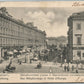 ST. PETERSBURG RUSSIA MIKHAILOVSKAYA STREET EUROPEAN HOTEL ANTIQUE POSTCARD
