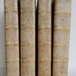 1789-92 PHILOSOPHY by J. ZIMMERMAN in DUTCH antique 4 VOLUMES illustrated
