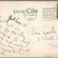 ATLANTIC CITY NJ RAILROAD DEPOT RAILWAY STATION ANTIQUE POSTCARD