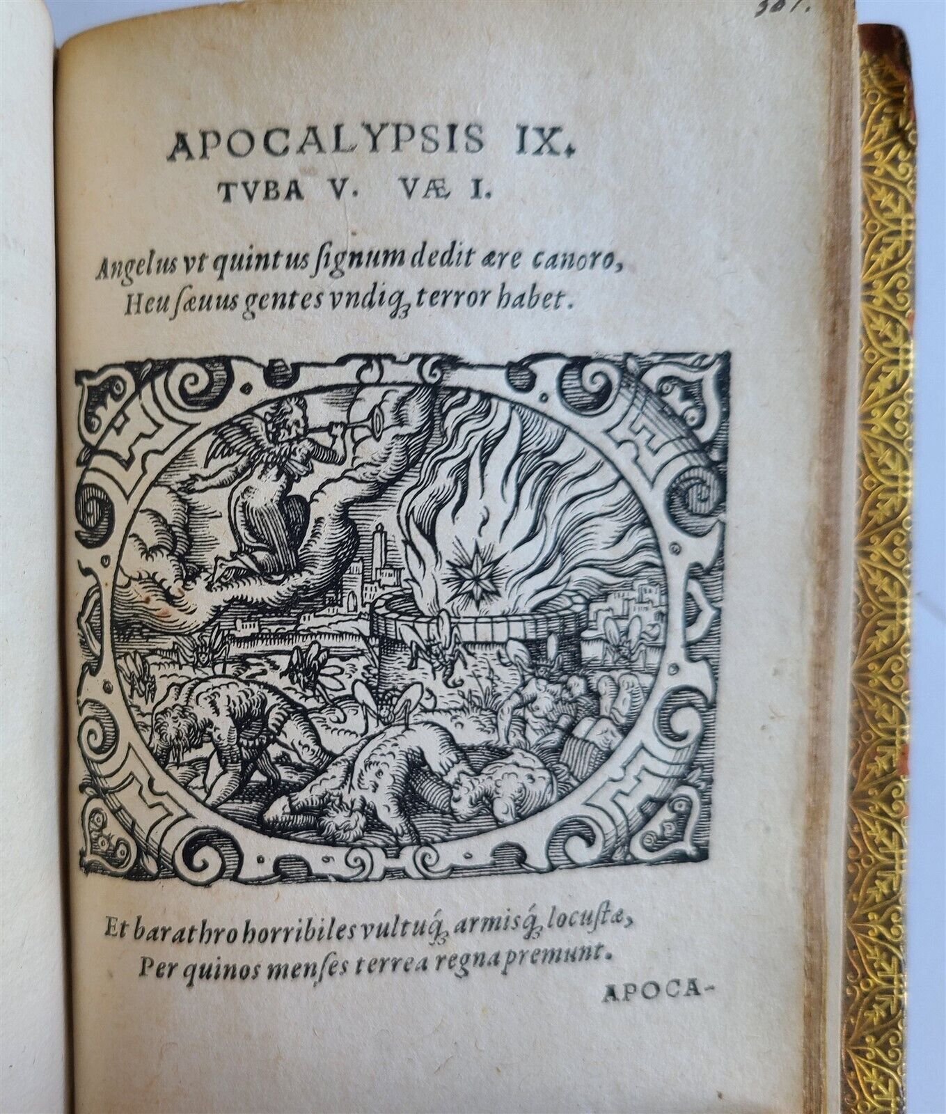 1571 PICTURE BIBLE antique ILLUSTRATED w/ 200 WOODCUTS by JOST AMMAN RARE 16th C