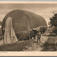 EARLY AVIATION MILITARY AIR BALLOON GERMAN ANTIQUE POSTCARD