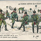 GERMAN ARMY FRENCH COMIC ANTIQUE POSTCARD