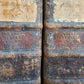 1770 BIBLE in LATIN - GERMAN ILLUSTRATED MASSIVE FOLIOS 2 volumes antique