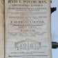 1770 BIBLE in LATIN - GERMAN ILLUSTRATED MASSIVE FOLIOS 2 volumes antique