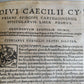 1566-1573 Divi Caecilii Cypriani Episcopi Carthagin ANTIQUE FOLIO 16th CENTURY