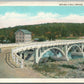 JOPLIN MO REDING'S MILL BRIDGE ANTIQUE POSTCARD