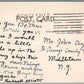 US ARMY AVIATION SECTION WWI ERA ANTIQUE POSTCARD