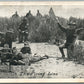 MEXICAN CAMPAIGN KAVANAUGH'S WAR POSTALS ANTIQUE POSTCARD 1916 EL PASO TX CANCEL