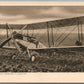 FRENCH BIPLANE FLUGZEUG AIRPLANE GERMAN ANTIQUE POSTCARD