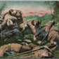 DEAD SOLDIERS MILITARY THEME ANTIQUE POSTCARD
