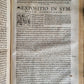 1566-1573 Divi Caecilii Cypriani Episcopi Carthagin ANTIQUE FOLIO 16th CENTURY