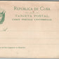 GUARDIA RURAL CUBANA ANTIQUE POSTCARD