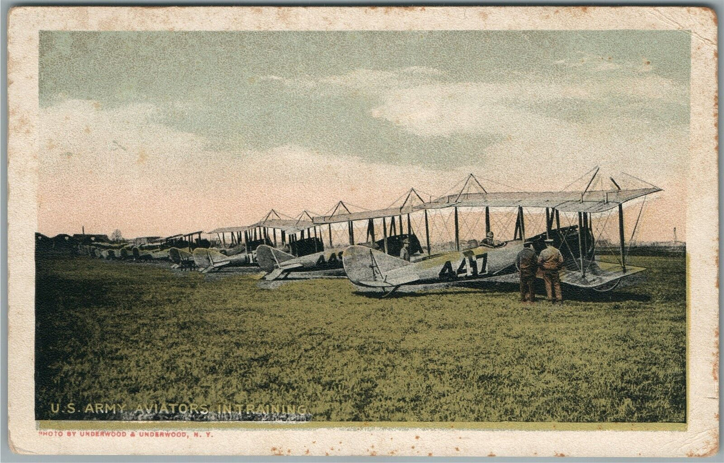 EARLY AVIATION VIEUX CHARLES AEROPLANE FRENCH ANTIQUE POSTCARD
