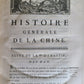 1777 GENERAL HISTORY of CHINA by Moyriac de Mailla 3 VOLUMES antique in FRENCH