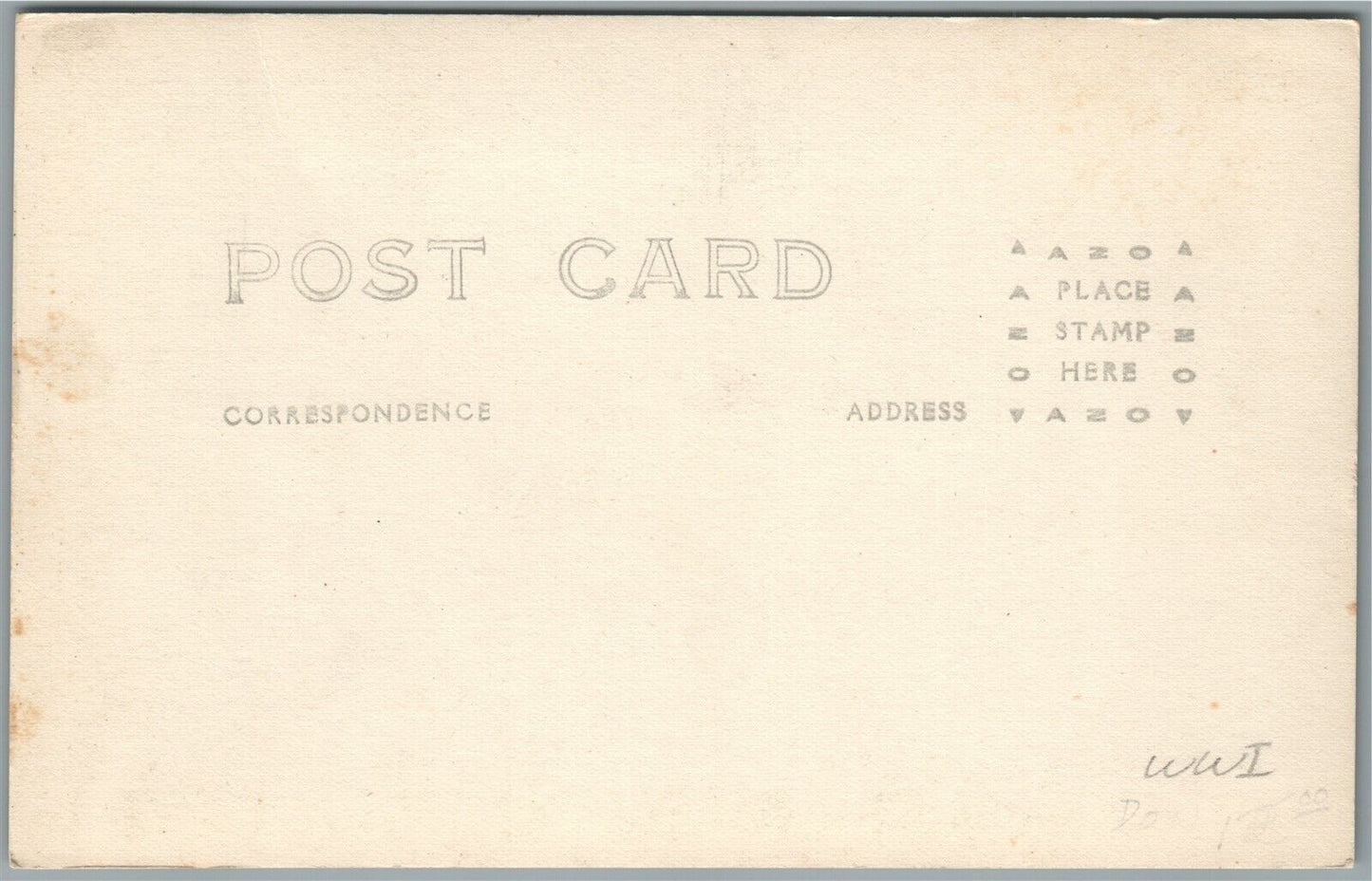 WWI ANTIQUE REAL PHOTO POSTCARD RPPC SHIPS DEPARTING ON A SECRET MISSION