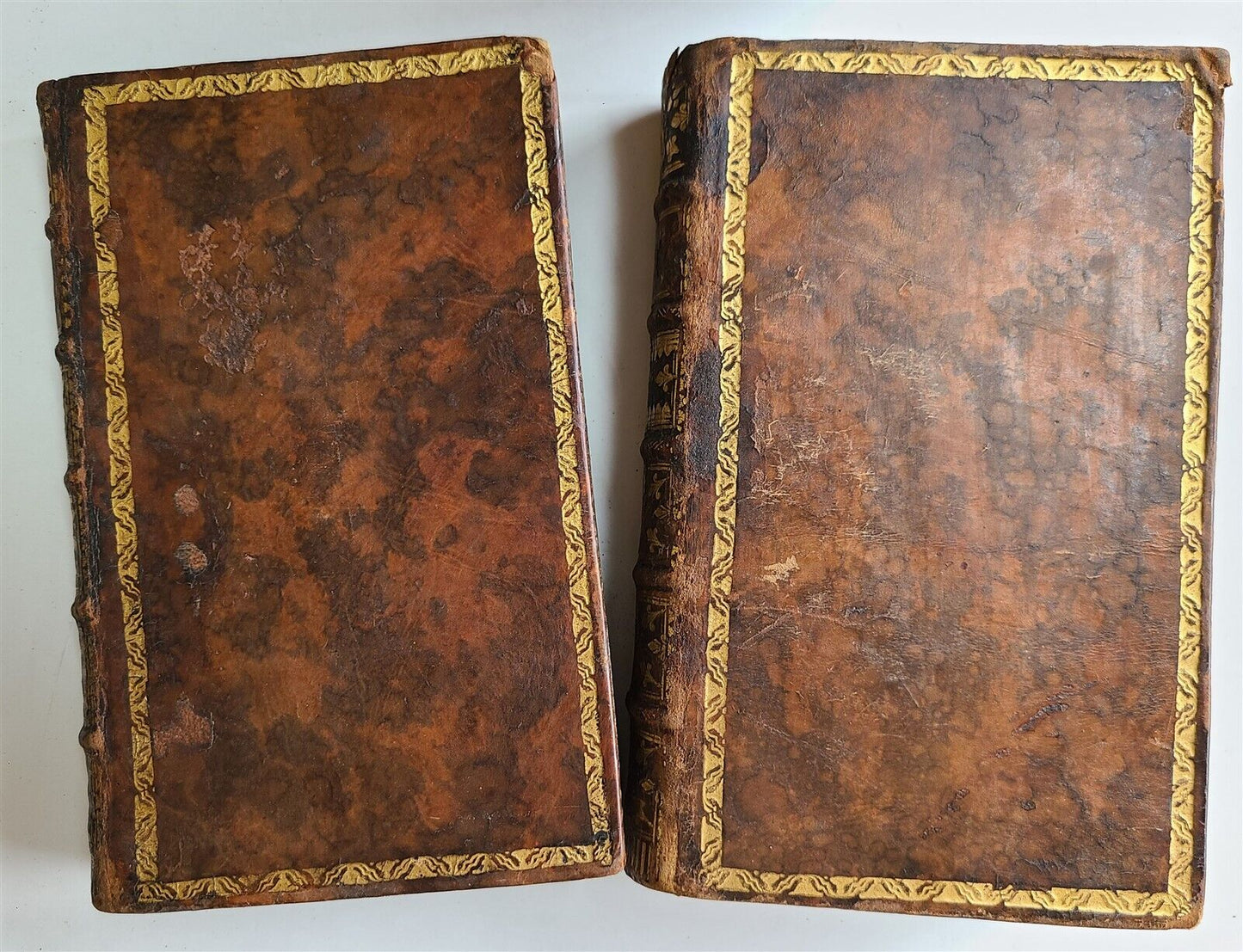 1748-1755 SERMONS by SAURIN 11 VOLUMES antique in FRENCH 18th CENTURY