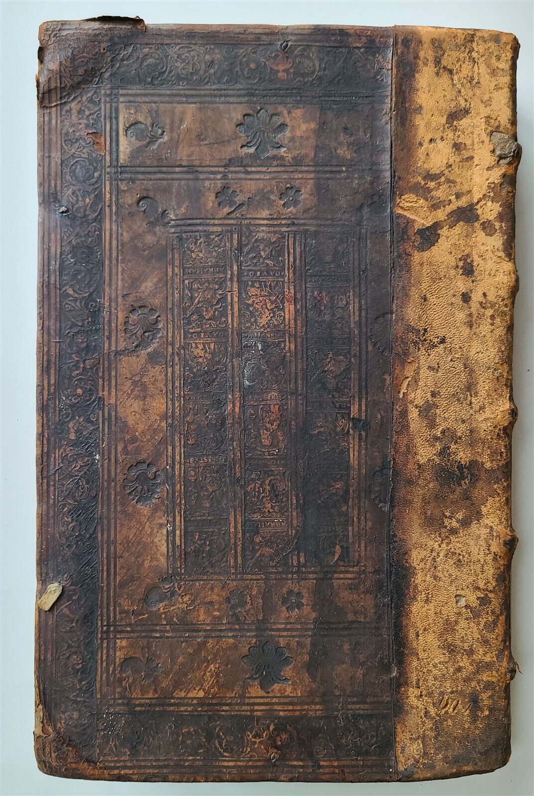 1542 BIBLE COMMENTARY by Dionysius Cartusianus antique FOLIO Commentariorum opus