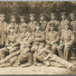 GERMAN WWI SOLDIERS GROUP ANTIQUE REAL PHOTO POSTCARD RPPC