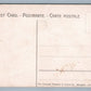 GREAT WALL IN CHINA ANTIQUE POSTCARD printed in SHANGHAI