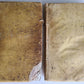 1758 Theatrum veritatis by J.B.de Luca. antique VELLUM BOUND 2 FOLIO VOLUMES