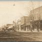 HALE MO STREET SCENE ANTIQUE REAL PHOTO POSTCARD RPPC