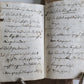 1795-1870 5 volumes MANUSCRIPTS in GERMAN & LATIN POETRY & RHETORIC antique