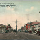 ATLANTIC CITY NJ RAILROAD DEPOT RAILWAY STATION ANTIQUE POSTCARD