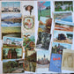 Lot of 510 ANTIQUE & VINTAGE POSTCARDS RPPC TOWN VIEWS GREETINGS mix