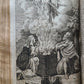 1797 BIBLE in DUTCH ILLUSTRATED antique VELLUM BOUND BIBLIA OLD & NEW TESTAMENT