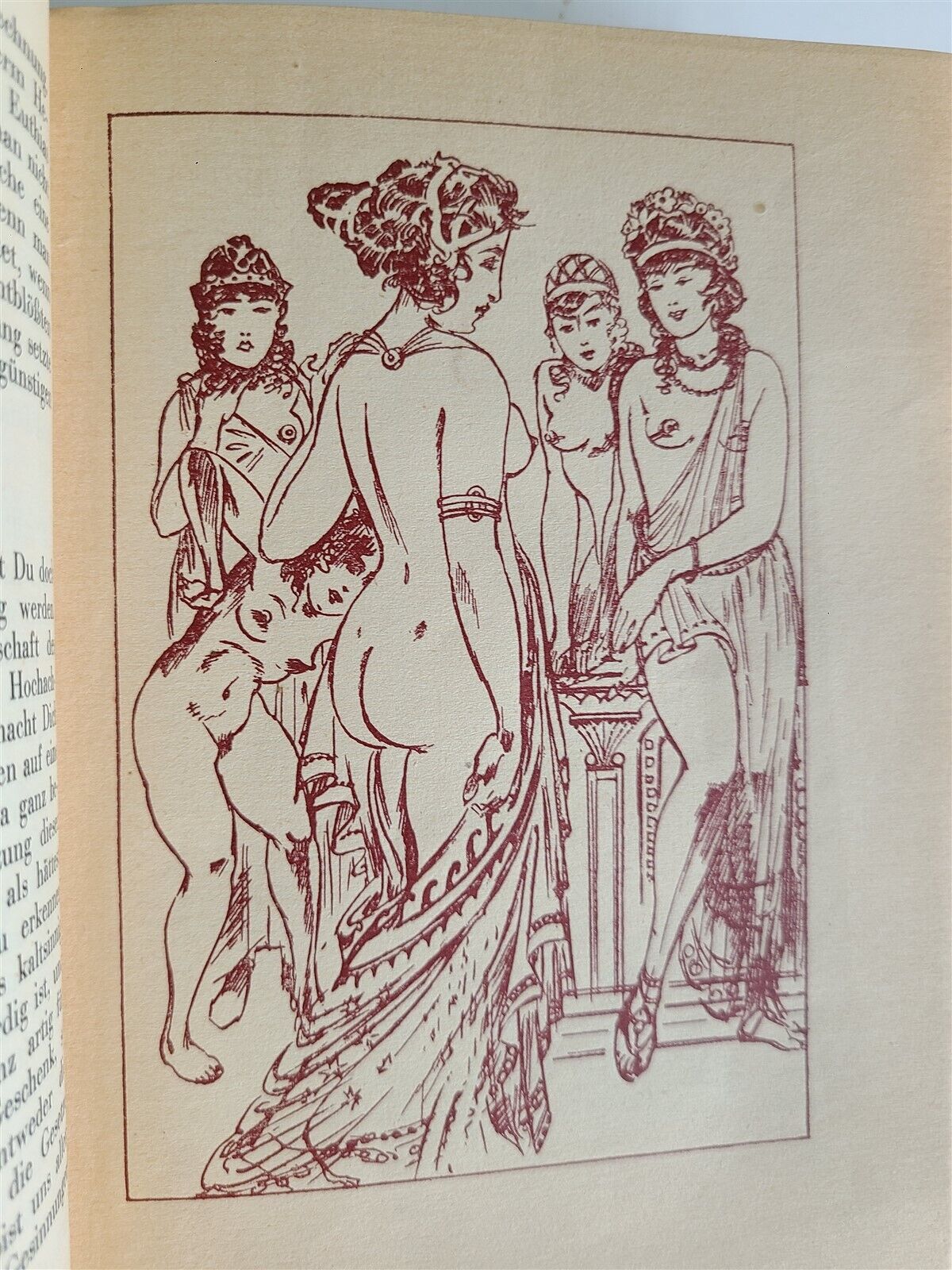 1930 GALANTE KOSTBARKEITEN ALFRED SEMERAU ILLUSTR. by OTTO WEIGEL antique EROTIC