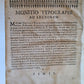 1701 COLLECTION of REPORTS ON RELIGIOUS EVENTS of 15TH CENTURY antique PIGSKIN