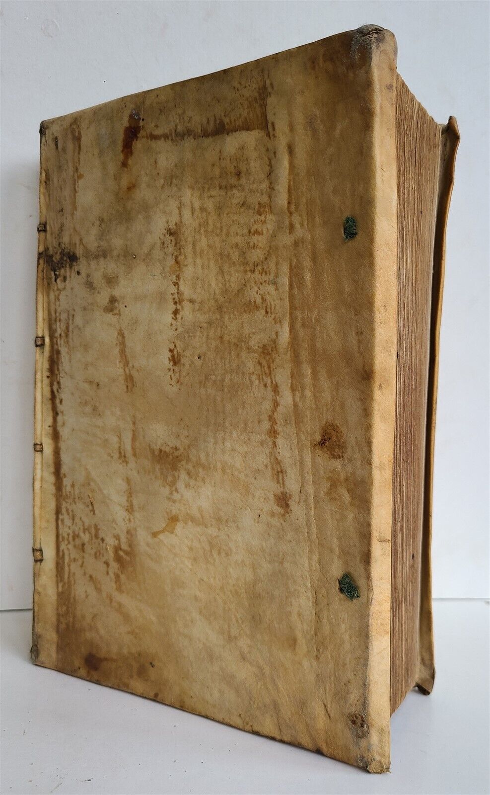 1610 HISTORICAL GEOGRAPHICAL & POETRY DICTIONARY antique VELLUM Carolo Stephano