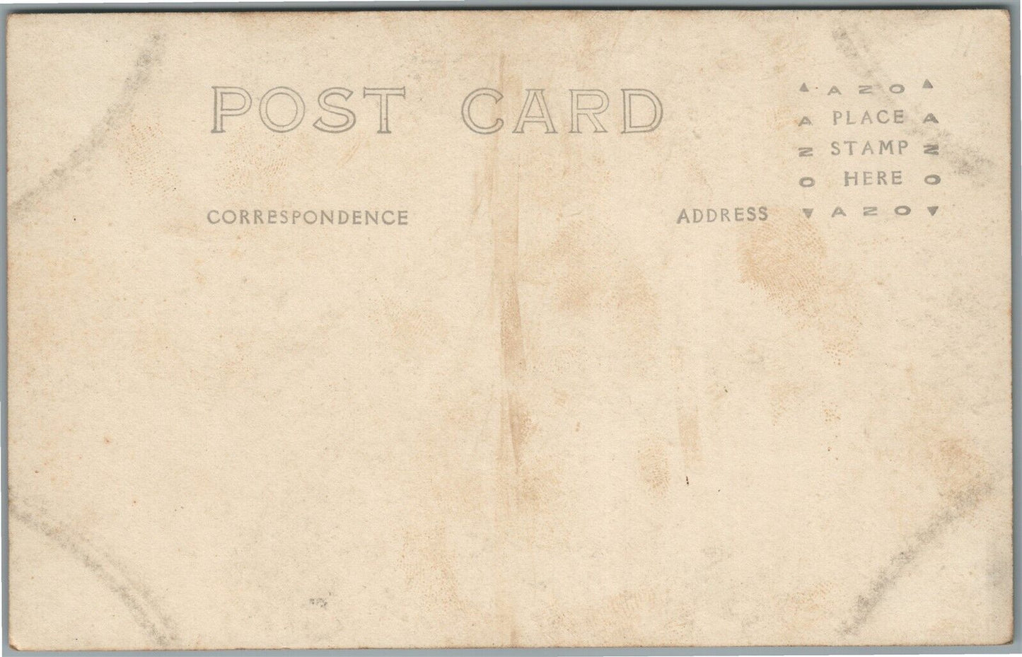 AMERICAN WWI ERA DISEMBARKING AT RIFLE RANGE ANTIQUE REAL PHOTO POSTCARD RPPC