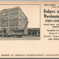 CHESTER PA ROGER & ALBANY WAREHOUSING CO. STORY'S EXPRESS AD VINTAGE POSTCARD