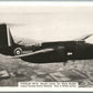 BRITISH AIRPLANE BOMBER DOUGLAS DB-7A VINTAGE REAL PHOTO POSTCARD RPPC