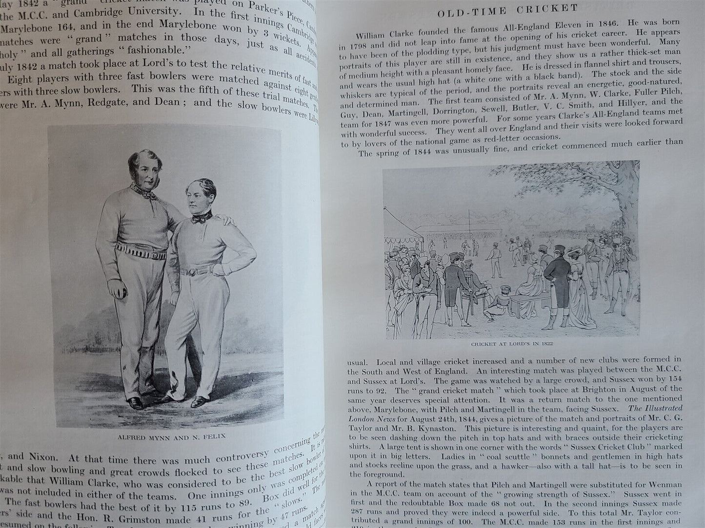 BRITISH SPORTS & SPORTSMEN antique CRICKET & FOOTBALL ILLUSTRATED MASSIVE FOLIO