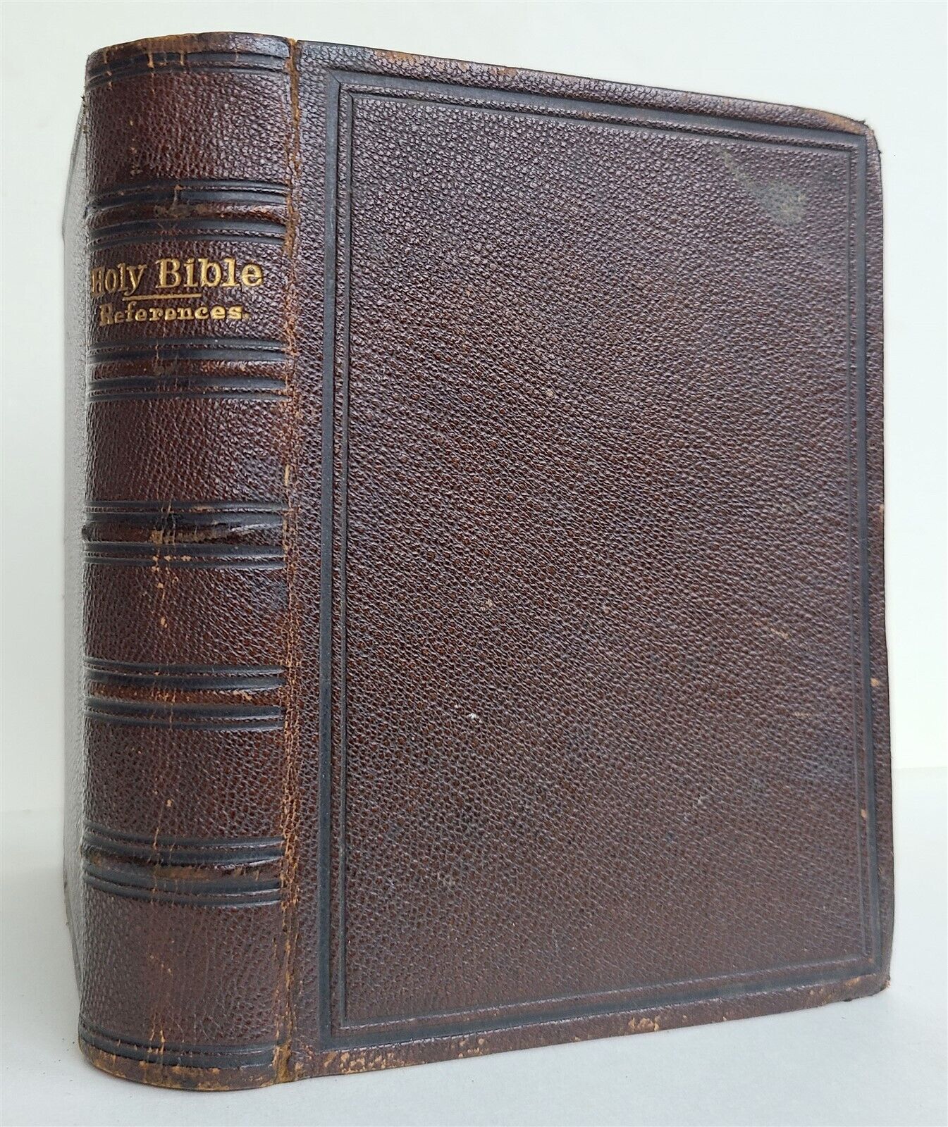 1860s BIBLE in ENGLISH antique KING JAMES VERSION