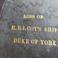 1834 NARRATIVE of LOSS of EAST INDIA COMPANY SHIP DUKE of YORK antique SHIPWRECK