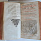 1682 PSALMS of DAVID COMMENTARY antiue PIGSKIN BOUND FOLIO vol. 5-6