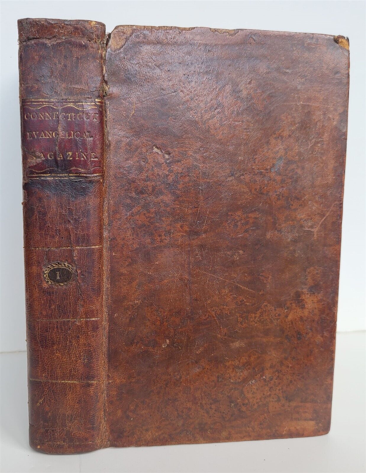 1801 Connecticut Evangelical Magazine antique AMERICANA