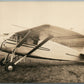 SMALL AIRPLANE VINTAGE REAL PHOTO POSTCARD RPPC