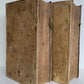 1682 Psalmorum Davidicorum 2 FOLIO VELLUM BOUND VOLUMES antique LATIN BIBLE