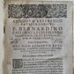 1631-1634 SERMONS by Jesuit Matthias Faber in LATIN antique PIGSKIN FOLIO 3 VOLS