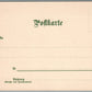 GERMAN MILITARY THEME COMIC ANTIQUE POSTCARD