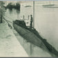 MARE ISLAND CA DOCKS & SUBMARINE BOAT ANTIQUE POSTCARD