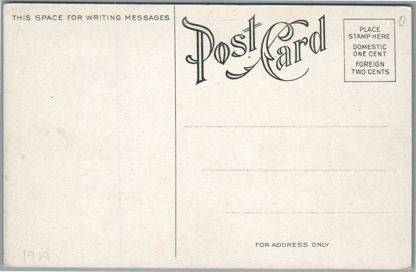 POTTSTOWN PA GOODWILL FIRE COMPANY ANTIQUE POSTCARD