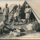 EUROPEAN WAR 1914 INDIAN ARMY CAMP ANTIQUE POSTCARD