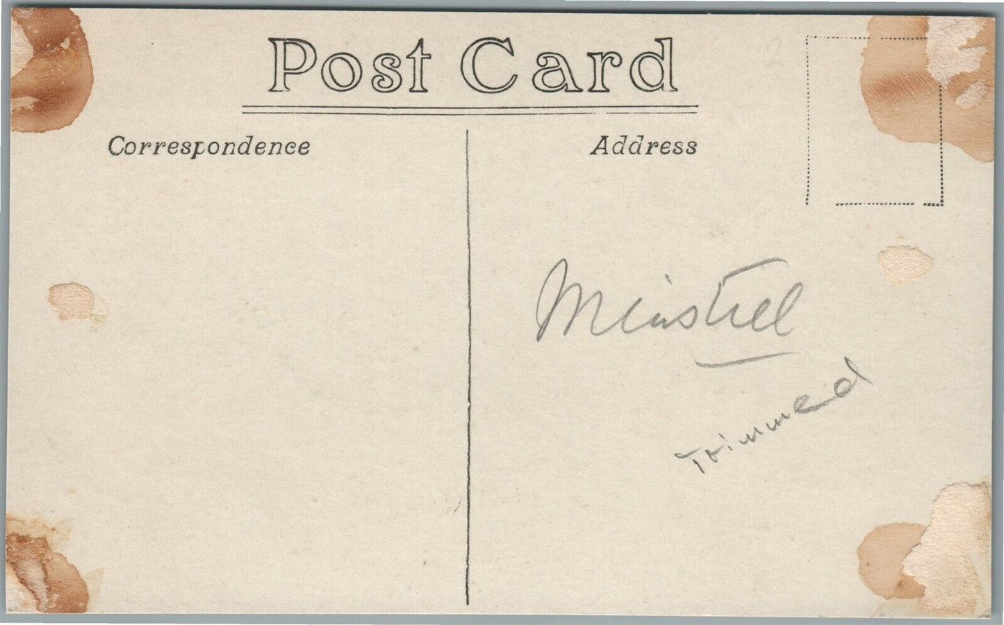 BRITISH SHIP H.M.S. MINSTREL JAPANESE NAVY ANTIQUE REAL PHOTO POSTCARD RPPC